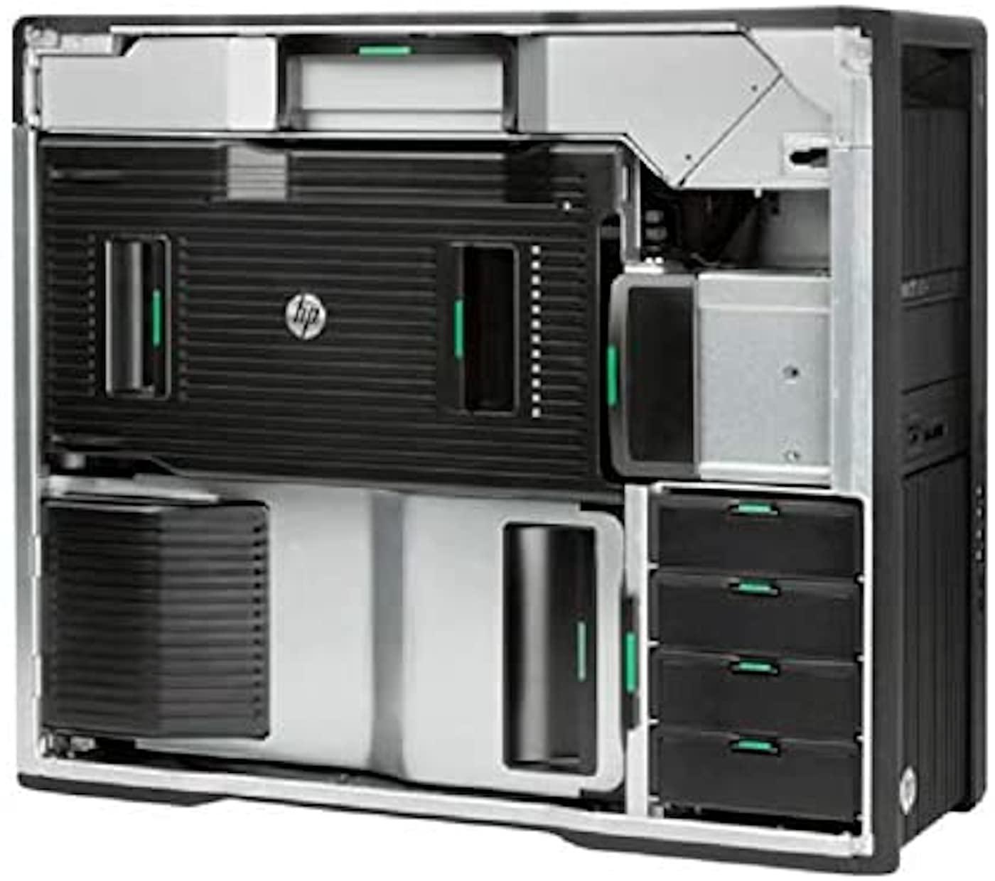 HP HP Z840 Workstation, 2X Intel Xeon E5-2678 v3 up to 3.1GHz (24 Cores Total), 128GB DDR4, 4X 1TB SSD, Quadro M4000 8GB (4X Display Ports), USB 3.0, Windows 10 Professional 64-bit (Renewed)