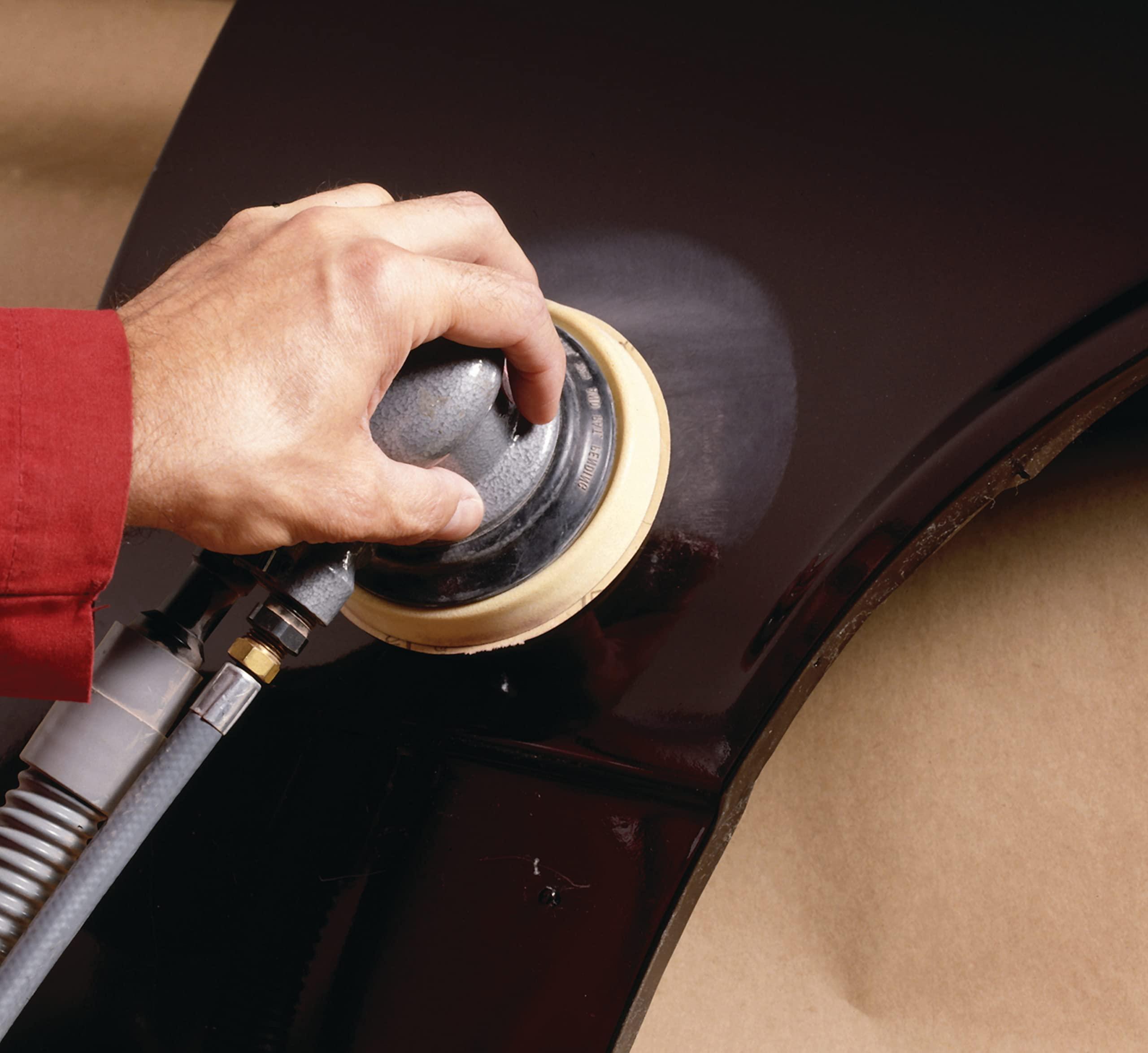 Cubitron Cubitron Hookit Film Disc 360L - P600 Grit Sanding Disc - Hook and Loop Backing - Clear Coat, Composite, Wood - For Random Orbital Sanders - 5\"