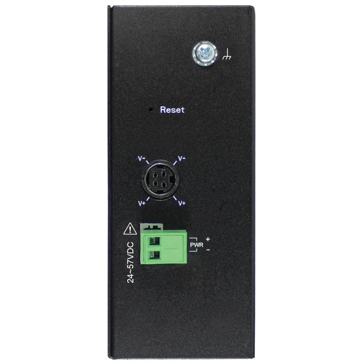 Tripp Lite Tripp Lite Industrial 5-Port Lite Managed PoE+ Gigabit Ethernet Switch, 2 SFP GbE Slots, 10/100/1000 Mbps RJ45 Ports, 30W Power over Ethernet+, 14 to 140F Temp Range, 3-Year Warranty (NGI-S05C2POE4)