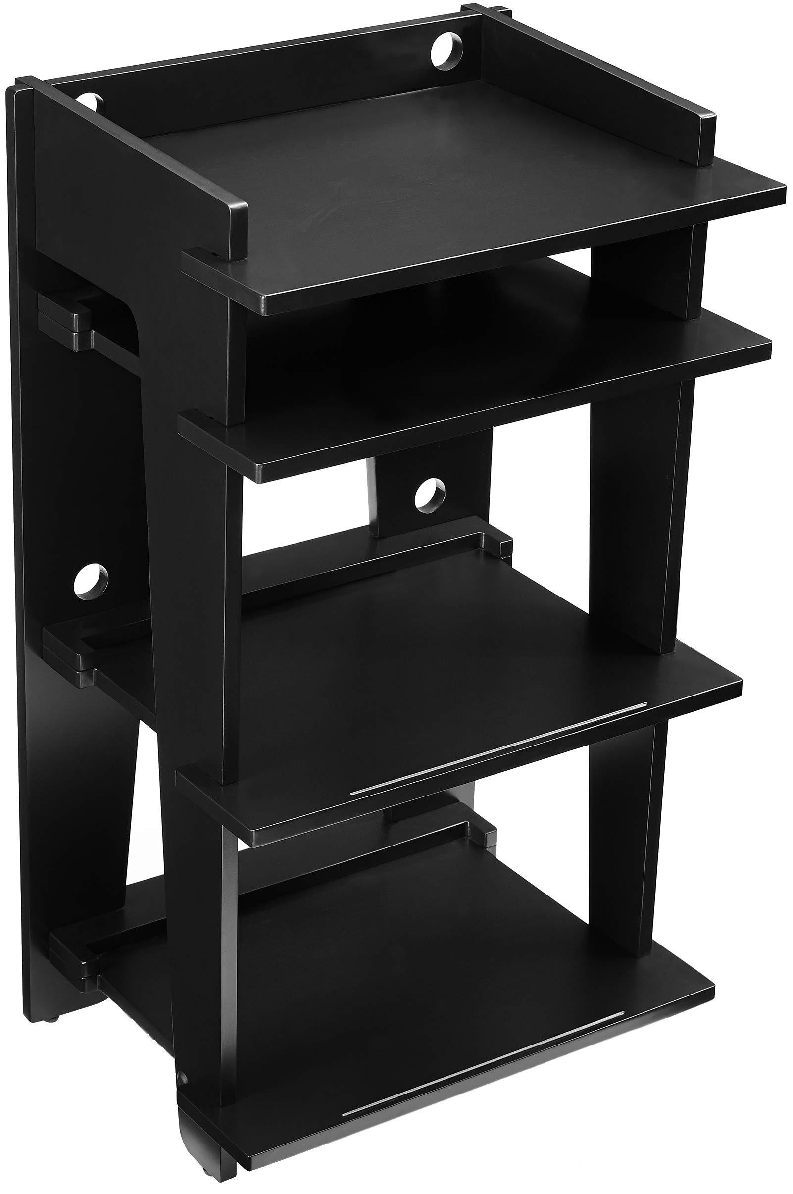 Crosley Furniture Crosley Furniture Soho Record Player Stand, Media Console with Vinyl Storage, Modern Home Organizer, Black