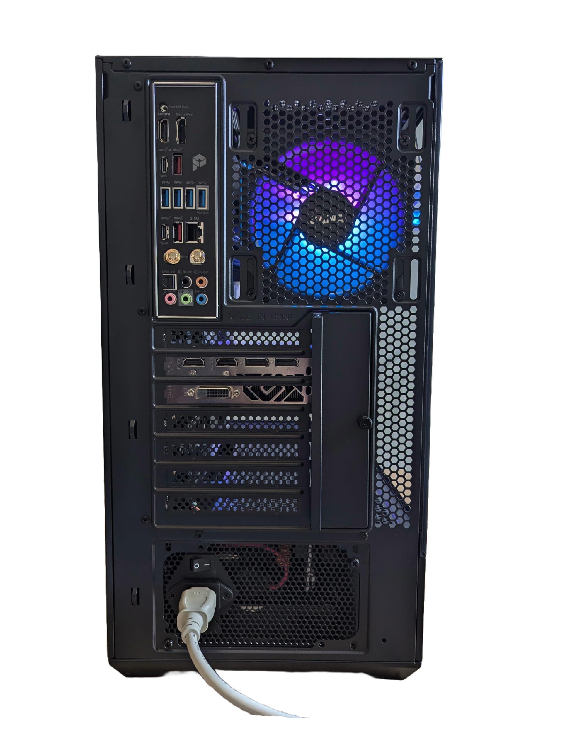 Centaurus Computers Centaurus Paladin Gaming Computer - Intel i5-14600K 5GHz TB 14-Core, GeForce RTX 4070 12GB, 32GB DDR5 RAM, 1TB NVMe SSD, Liquid Cooler, Windows 11 Pro, WiFi. Custom Gaming Desktop Business Workstation