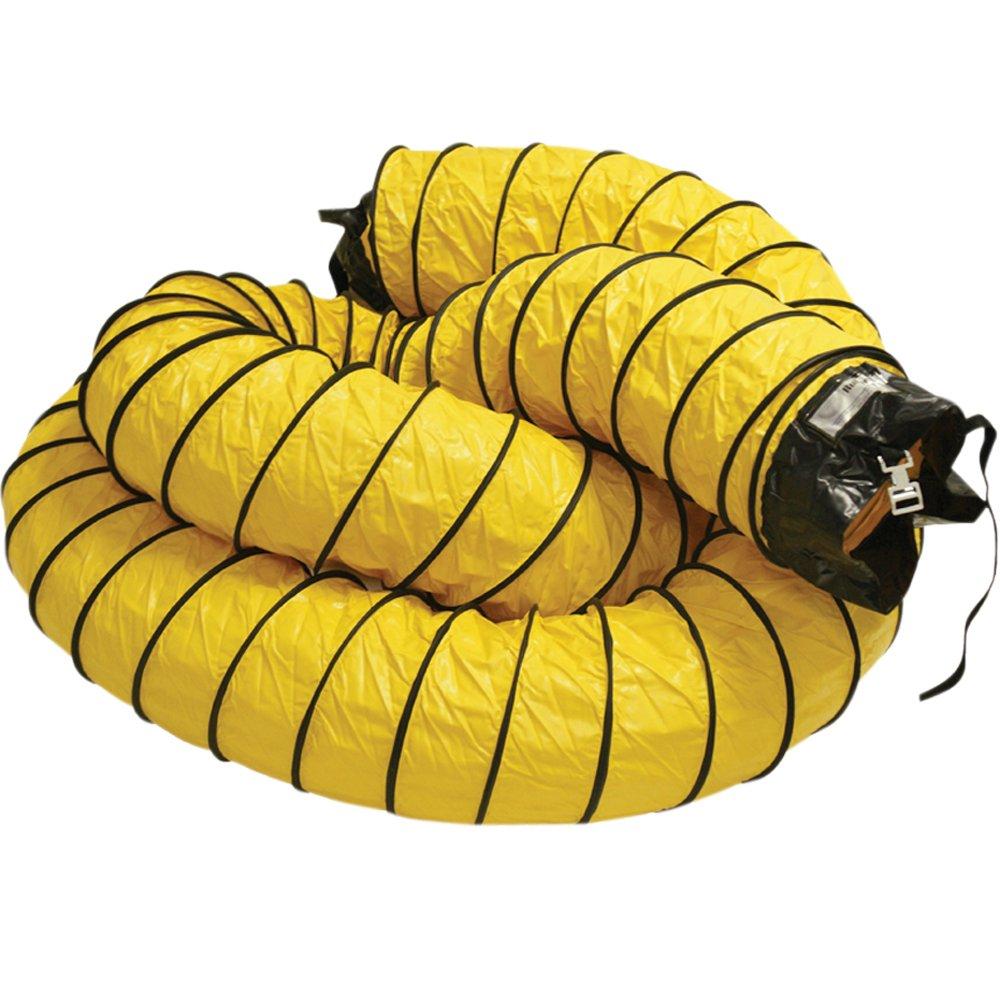 Rubber-Cal Rubber-Cal \"Air Ventilator Yellow\" Ventilation Duct Hose, 18 x 25-Feet