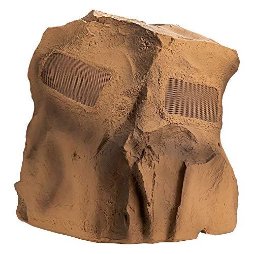 OSD Audio OSD Audio 8" Omni Rock Speaker 360 Degree Sound Outdoor Weather Resistant Single, Brown