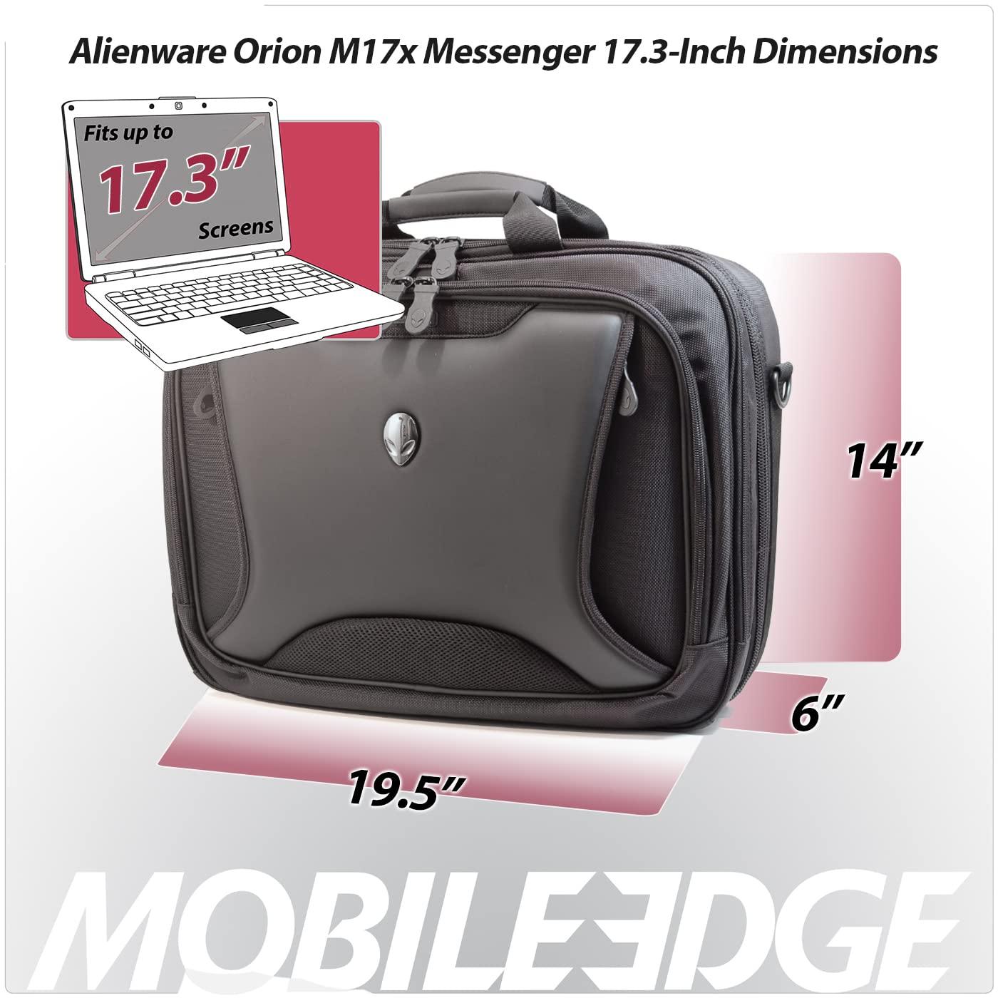 Mobile Edge Mobile Edge Orion 2.0 Messenger Bag, Specifically Designed for Alienware Gaming Laptops 17\" - Checkpoint Friendly, ME-AWMC2.0