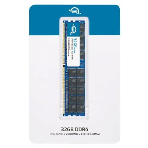 OWC OWC 32GB DDR4 2400MHz PC4-19200 CL17 1.2V 288pin Server ECC Registered RDIMM Memory RAM Compatible with Supermicro Motherboard X10DRW-N X10DRW-NT X10DRX X10DSC+ X10QRH+