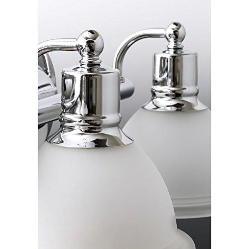 Progress Lighting Progress Lighting P3163-15 3-Light Bath Bracket, Polished Chrome