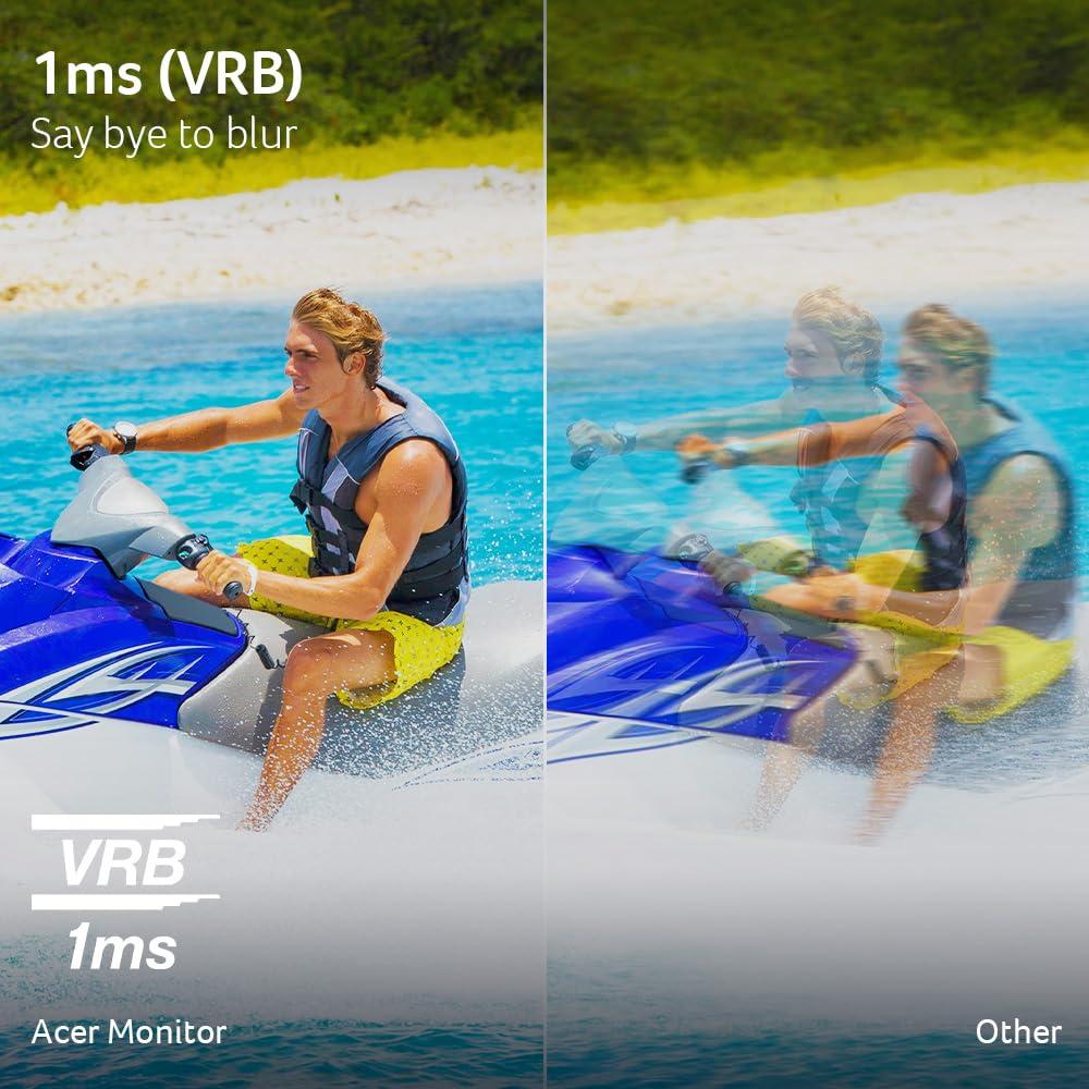 acer Acer SB272U Ebiip 27" WQHD 2560x1440 IPS Zero-Frame Gaming Office Monitor | AMD FreeSync Technology | Ultrathin Stylish Design | 100Hz | 1ms VRB | Low Blue Light | Display Port & 2 x HDMI 2.0 Ports