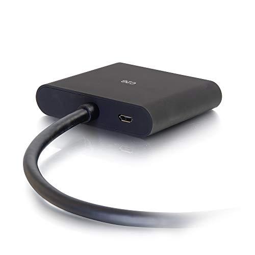 C2G C2G Legrand DisplayPort 1.2 Dual HDMI, 2 Port Monitor Splitter, Mini Displayport Adapter, 4k Monitor Splitter Adapter, 1 Count, C2G 54293