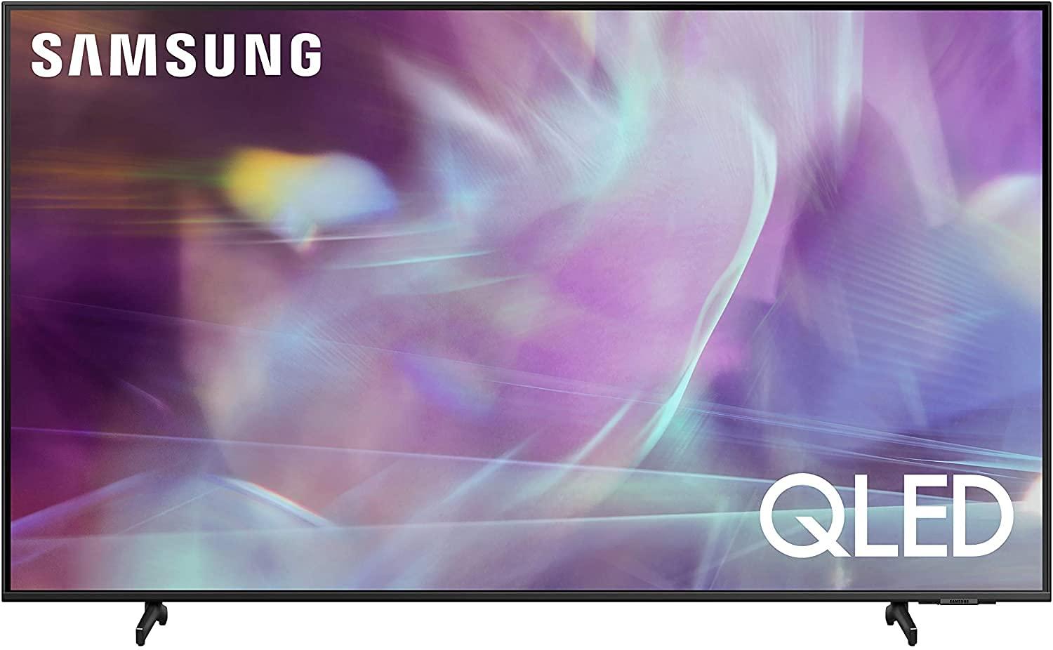 SAMSUNG SAMSUNG 70-Inch Class QLED Q60A Series - 4K UHD Dual LED Quantum HDR Smart TV with Alexa Built-in (QN70Q60AAVXZA, 2021 Model)