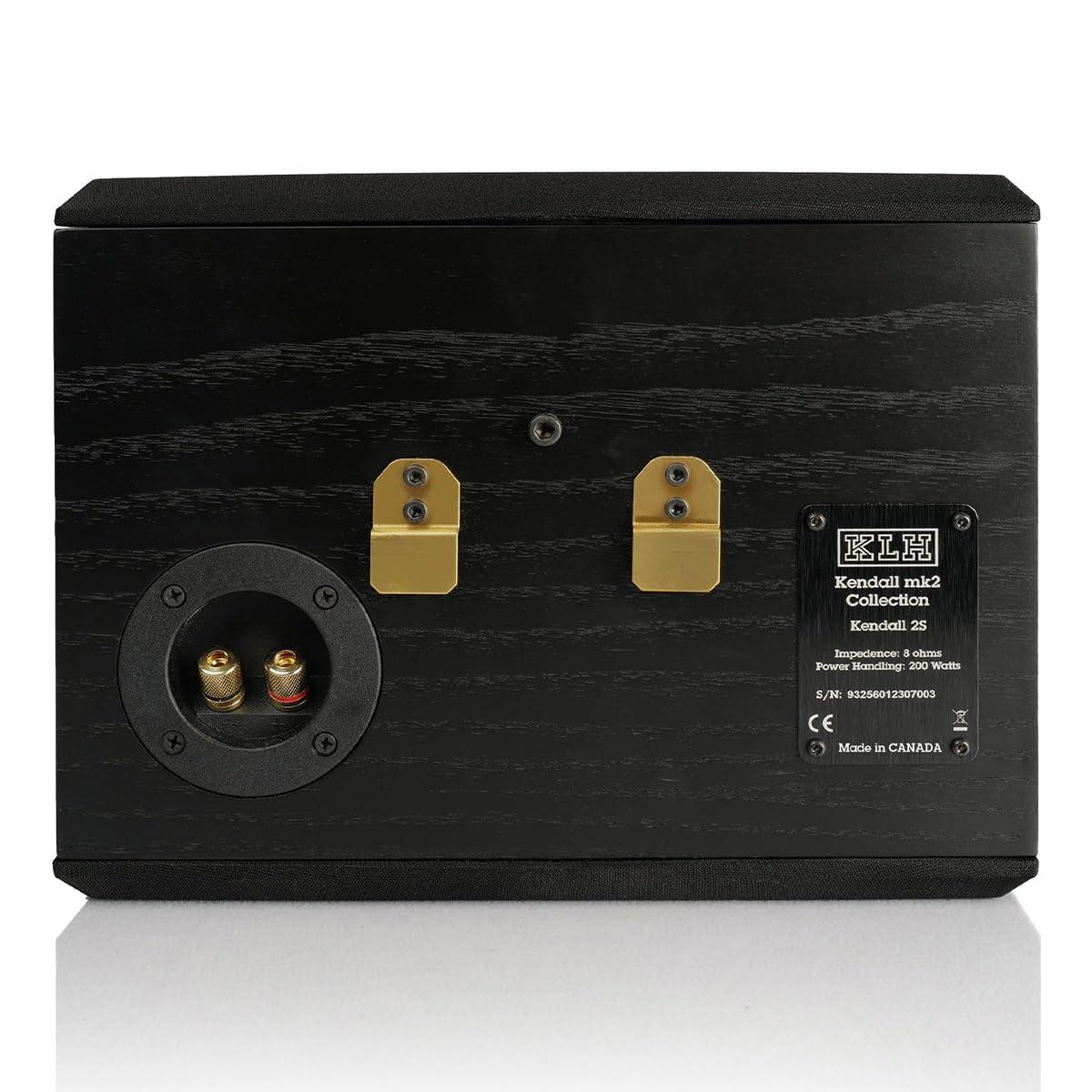 KLH KLH Kendall 2S Surround Speakers - Pair (Black Oak)