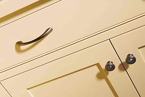 Amerock Amerock | Cabinet Pull | Oil Rubbed Bronze | 3-3/4 inch (96 mm) Center to Center | Vaile | 10 Pack | Drawer Pull | Drawer Handle | Cabinet Hardware