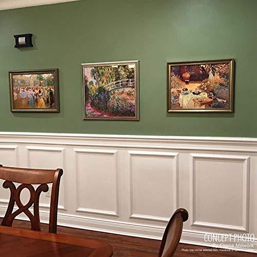 Ekena Millwork Ekena Millwork PNL16X28AS-01 16\"W x 28\"H x 1/2\"P Ashford Molded Classic Wainscot Wall Panel