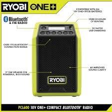 RYOBI 18V ONE+ Compact Bluetooth Radio/Speaker
