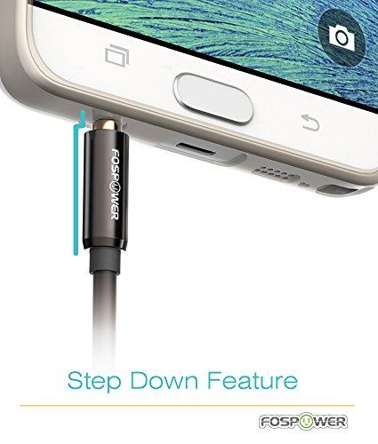 FosPower FosPower Audio Cable (15 FT), Stereo Audio 3.5mm Auxiliary Short Cord Male to Male Aux Cable for Car, Apple iPhone, iPod, iPad, Samsung Galaxy, HTC, LG, Google Pixel, Tablet & More