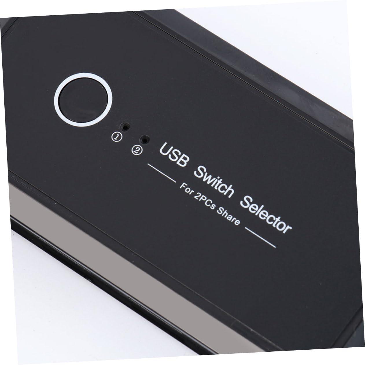 ARTIBETTER ARTIBETTER USB Sharing Port Hub for Keyboard Printer Automatic USB for Home Office School Compact Design Easy to Carry No More Frequent Plugging Unplugging