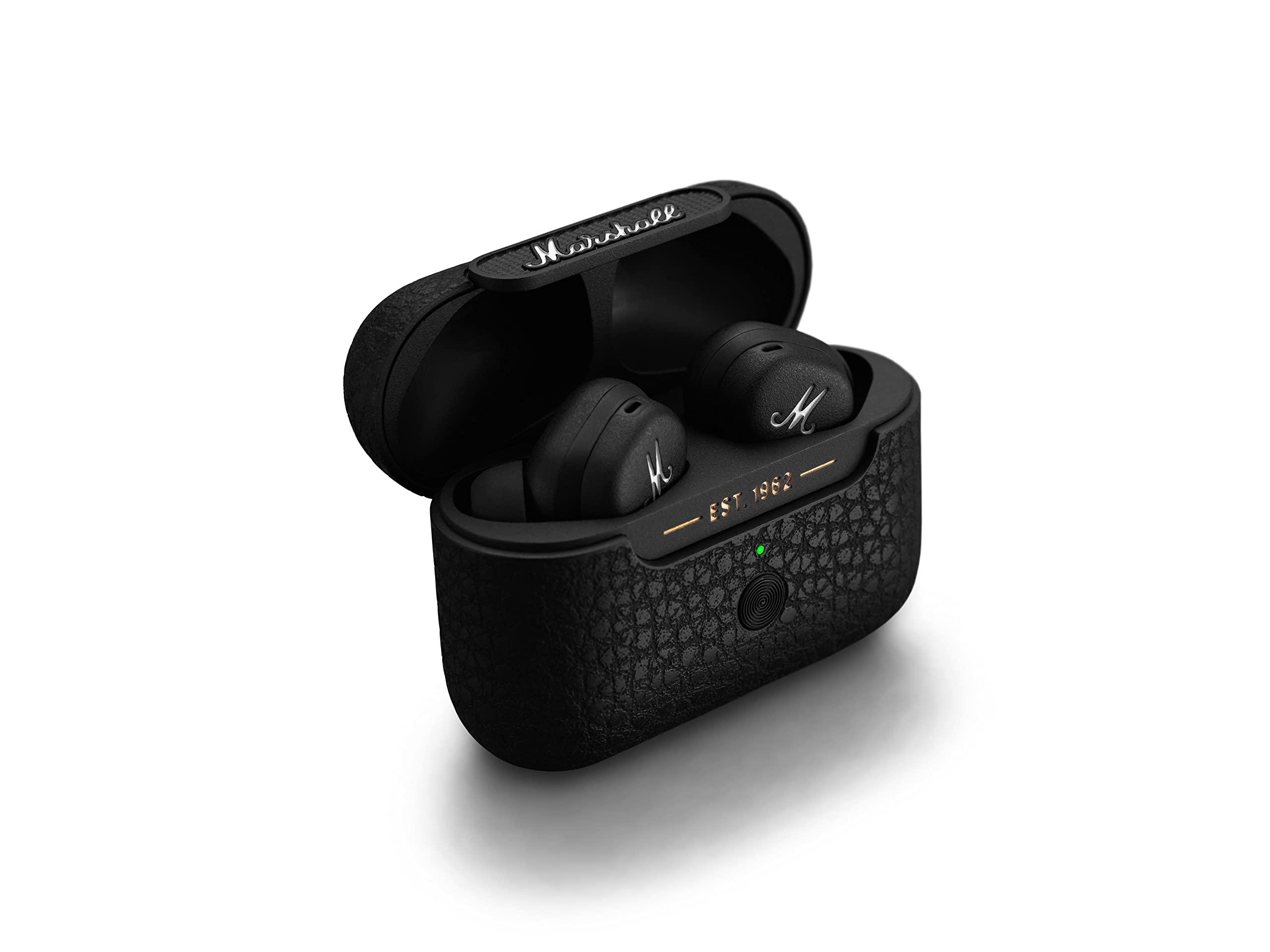 Marshall Marshall Motif True Wireless Noise Canceling Headphones, In Ear, Black