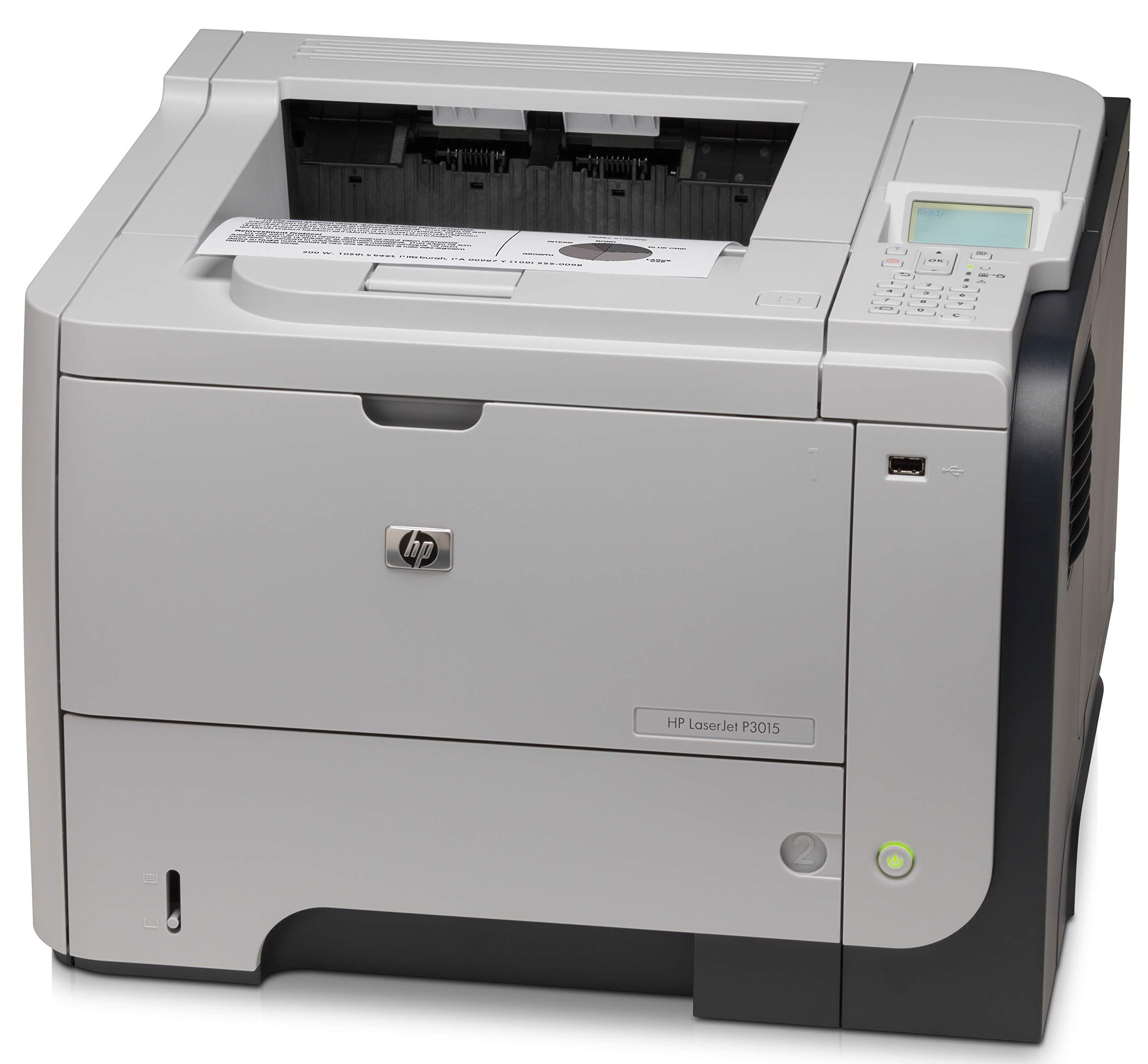 HP 2DC6751 - HP Laserjet P3010 P3015N Laser Printer - Monochrome - 1200 x 1200 dpi Print - Plain Paper Print - Desktop (Renewed)