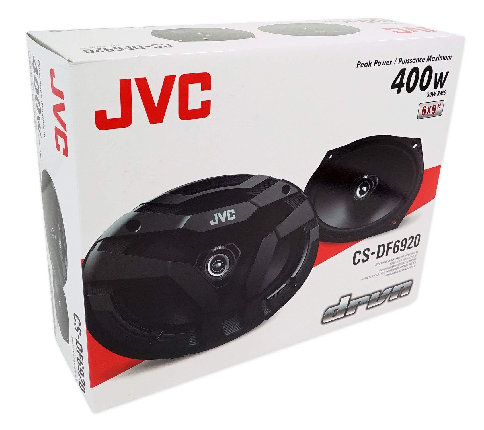 JVC (4) JVC CS-DF6920 6x9 400 Watt 2-Way Car Audio Coaxial Speakers