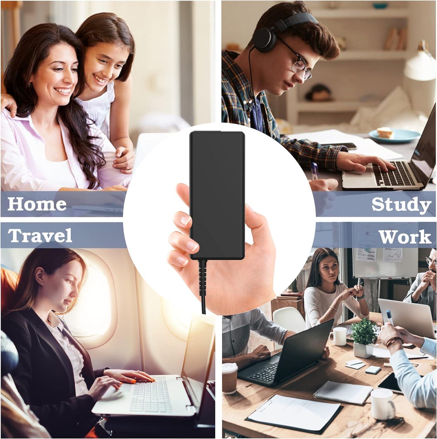 YEOTSMUT 65W 45W USB C Charger for Dell Chromebook Charger 3100 3300 3380 3400 3500 5190 5300 5400 Latitude 5000 5420 5520 5320 7410 7310 XPS 13 9250 9360 9365 9370 9380 9350 Type C Travel Laptop Power Adapter