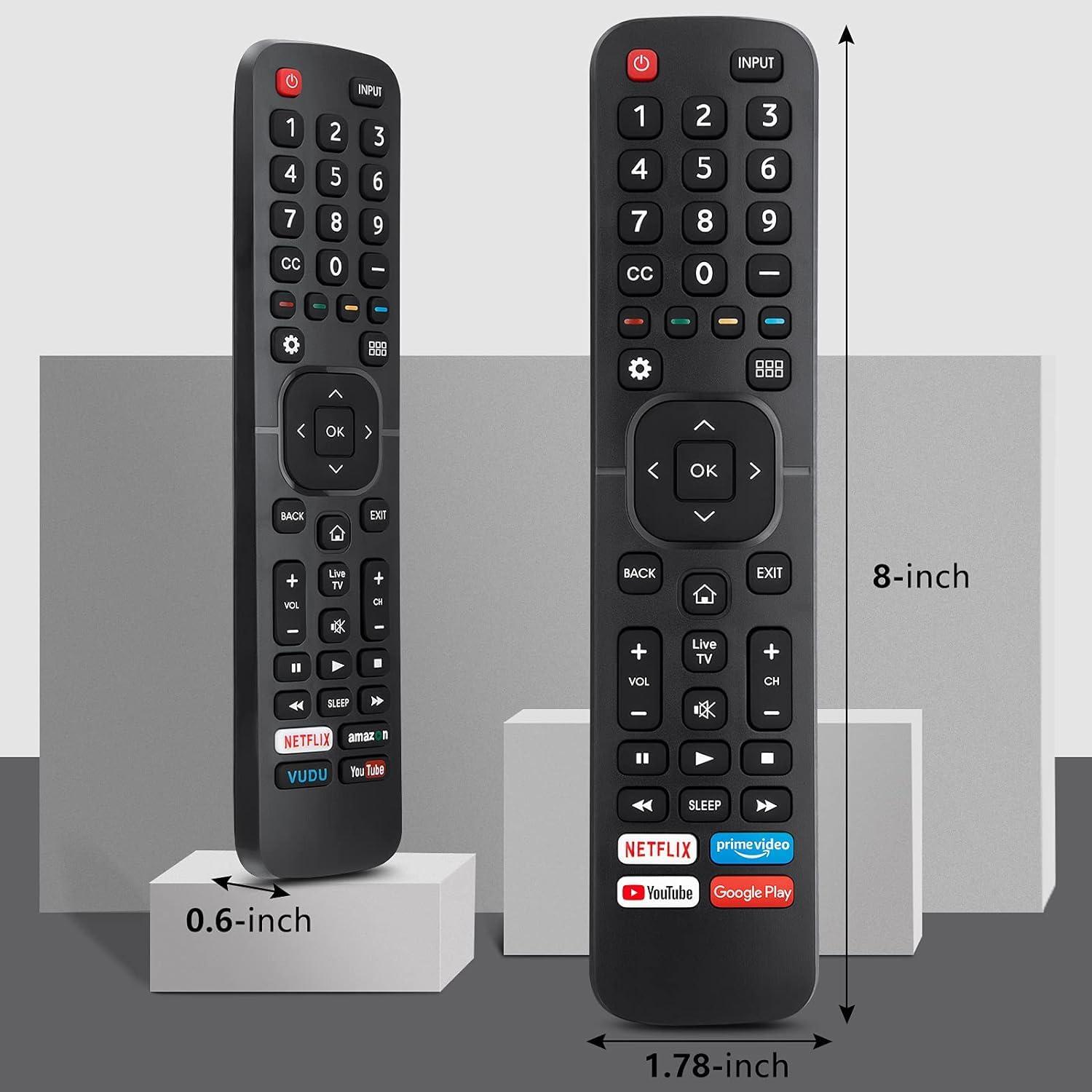 OMAIC for Hisense-TV-Remote Replacement, Universal Remote Control for All Hisense Smart TVsPack of 2