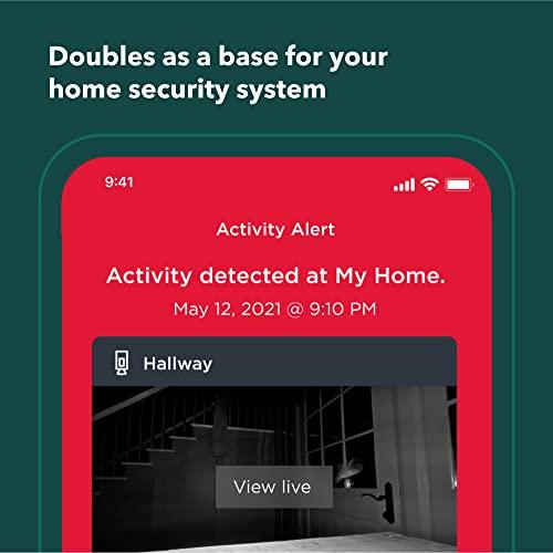 ecobee ecobee SmartCamera – Indoor WiFi Security Camera, Smart Home Security System, 1080p HD 180 Degree FOV, Night Vision, 2-Way Audio, Works with Apple HomeKit, Alexa Built In