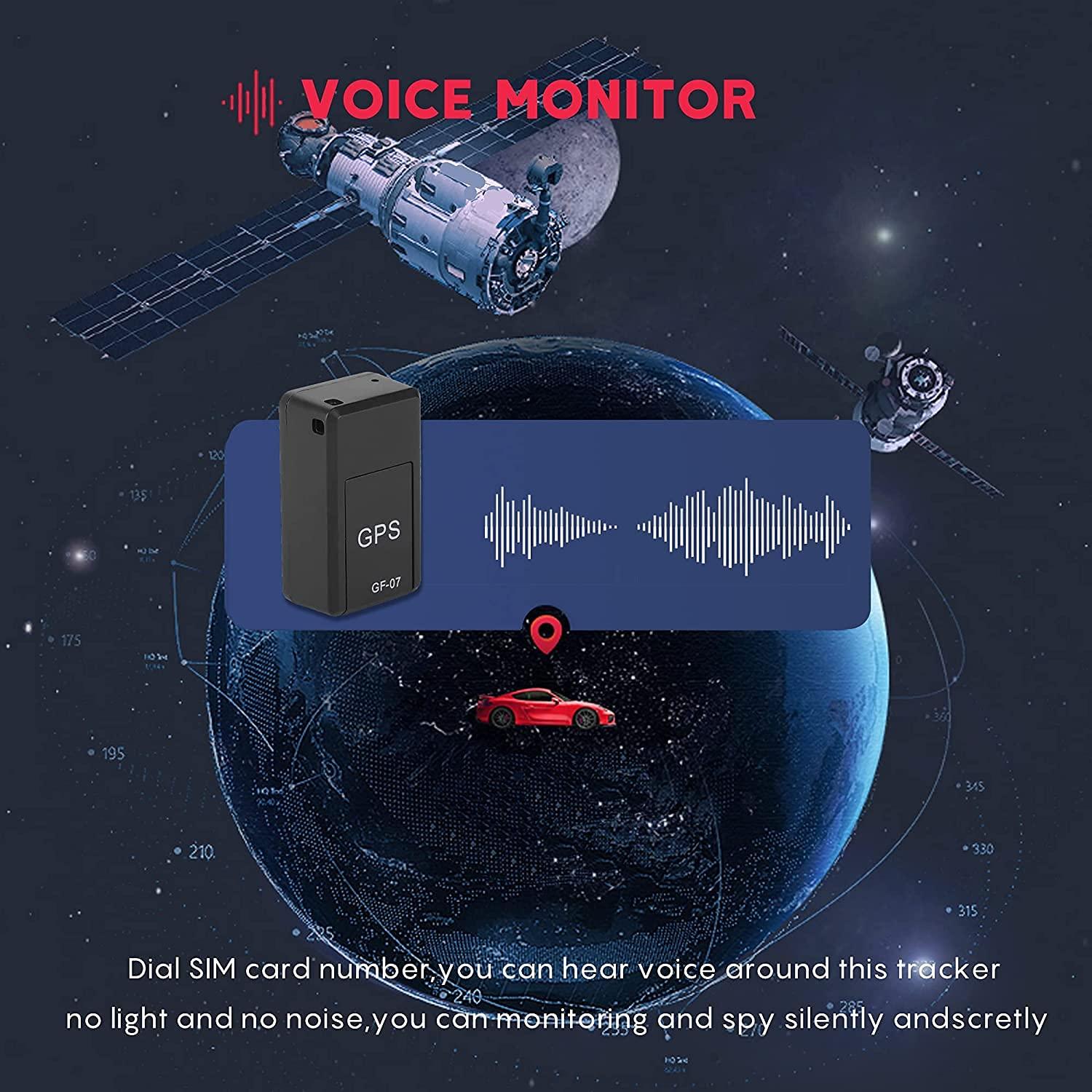 Vape and Wires Vape and Wires GPS Tracker for Vehicles, Mini Magnetic GPS Real time Car Locator, Full USA Coverage, No Monthly Fee, Long Standby GSM SIM GPS Tracker for Vehicle/Car/Person Model 2022A