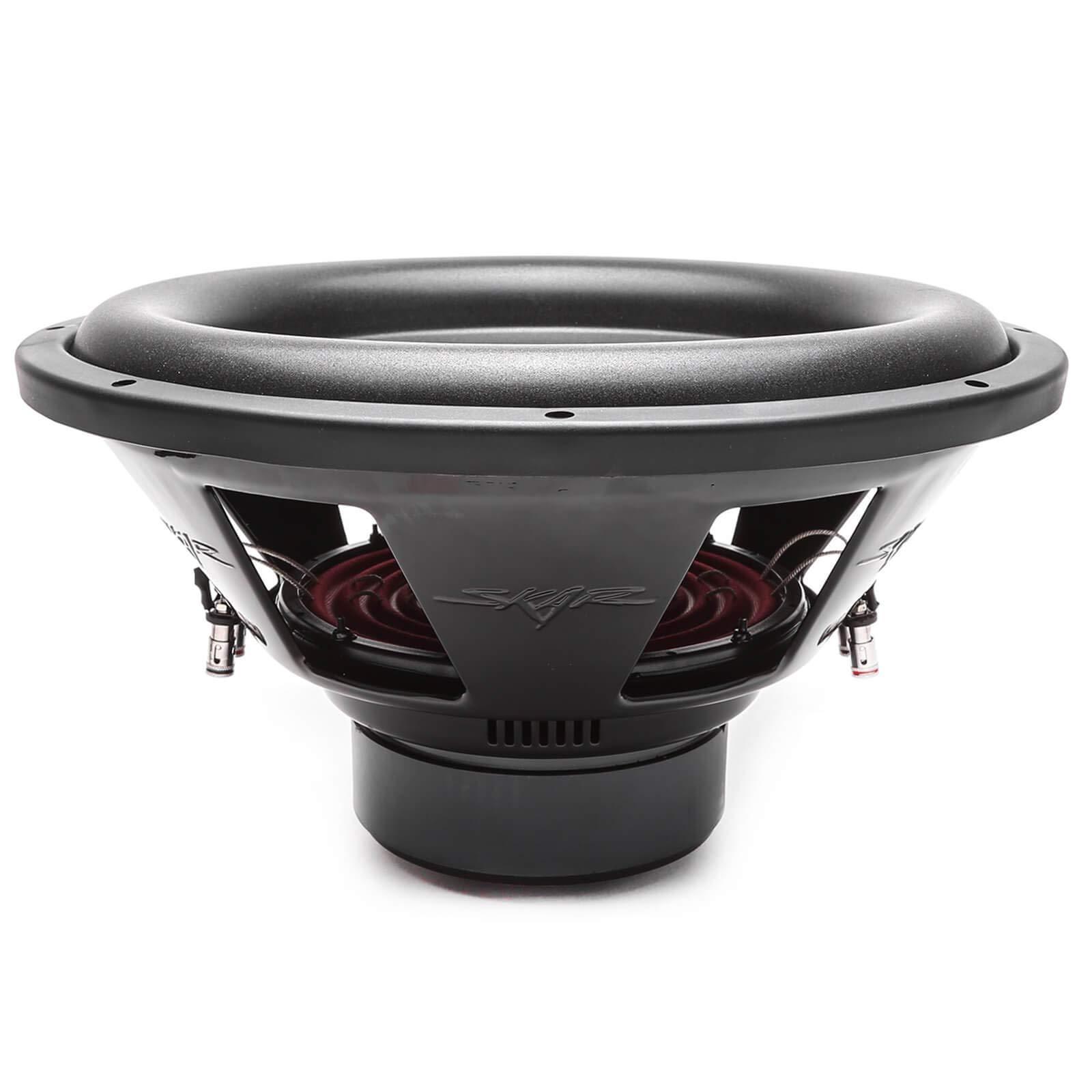 Skar Audio (2) Skar Audio Sdr-15 D4 15\" 1200W Max Power Dual 4 Ohm Car Subwoofers, Pair of 2
