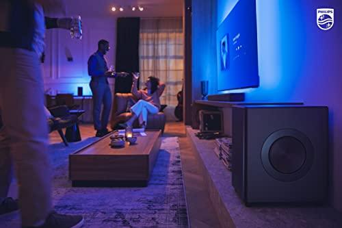 PHILIPS PHILIPS Fidelio FB1 7.1.2-Channel Surround Sound Soundbar with Integrated Dolby Atmos and Subwoofer + DTS Play-Fi, All-in-One, Premium Design and Materials
