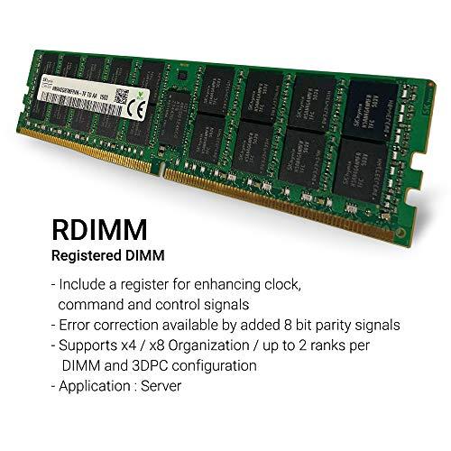 Brute Networks Brute Networks 370-ACNQ-BN - 8GB DDR4-2400Mhz 1Rx8 ECC Registered RDIMM (Compatible with OEM PN# 370-ACNQ)