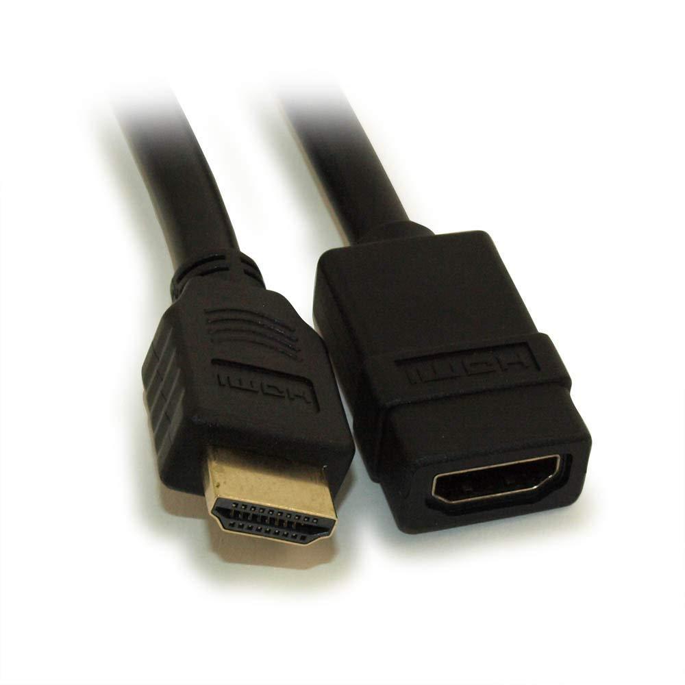 My Cable Mart MyCableMart 6ft HIGH-Speed HDMI w/Ethernet 28 AWG Extension (M/F) Cable,Gold Plated