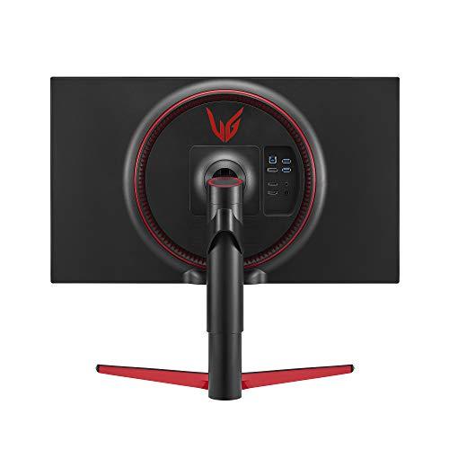 LG LG 27GN750-B UltraGear Gaming Monitor 27” FHD (1920x1080) IPS Display, 1ms Response, 240HZ Refresh Rate, G-SYNC Compatibility, 3-Side Virtually Borderless Design, Tilt, Height, Pivot Stand - Black