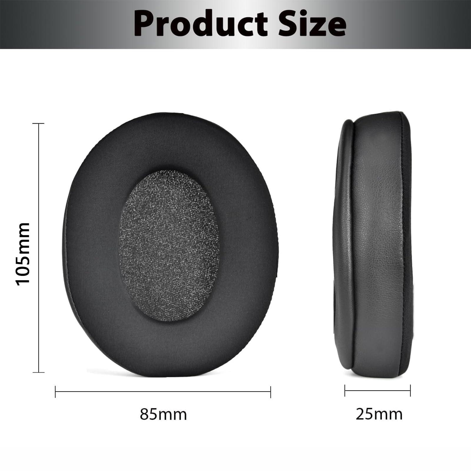 Adhiper Adhiper WH-CH710N/WH-CH720N Replacement Ear Pads, Upgraded Cooling Gel Earpads for Sony WH-XB900N, WH-CH700N, WH-CH710N, WH-CH720N Headphones, WH-XB900N Ear Pads Cushions with Soft Memory Foam(Black)