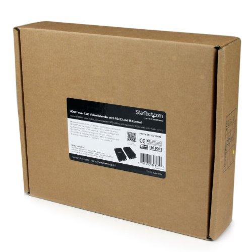 StarTech StarTech.com 330 ft. (100 m) HDMI Over CAT5e / CAT6 HDbaseT Extender - UHD 4K - IR Extension - RS232 Extension - Power Over Ethernet (ST121UTPHD2)