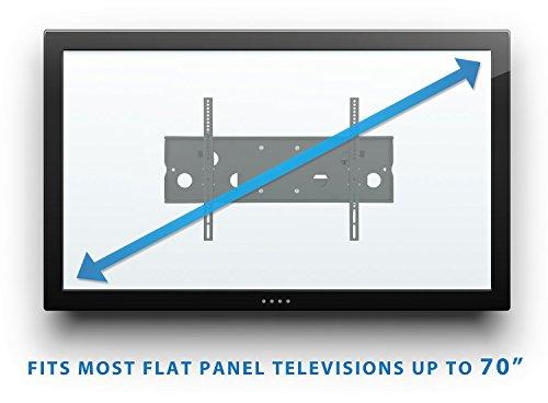 Mount-It! Mount-It! Long Arm TV Wall Mount with 26 Inch Extension, Swing Out Full Motion Design for Corner Installation, Fits 40 50, 55, 60, 65, 70 Inch Flat Screen TVs, 220 Lb Capacity