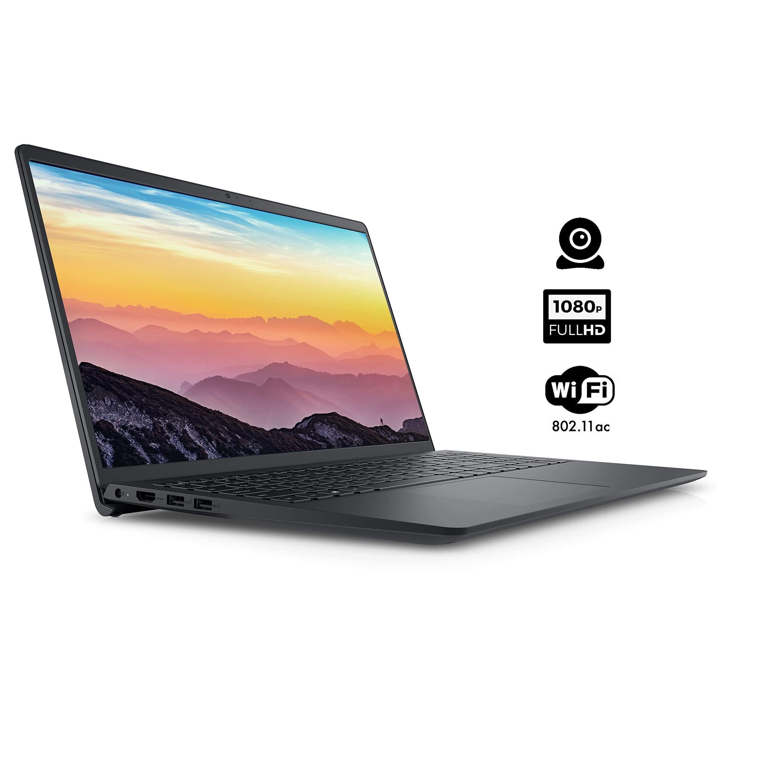 Dell Dell Inspiron 15 3000 Series 3511 Laptop, 15.6" FHD Touchscreen, Intel Core i5-1035G1, 12GB DDR4 RAM, 512GB PCIe SSD, SD Card Reader, Webcam, HDMI, Wi-Fi, Windows 11 Home, Black