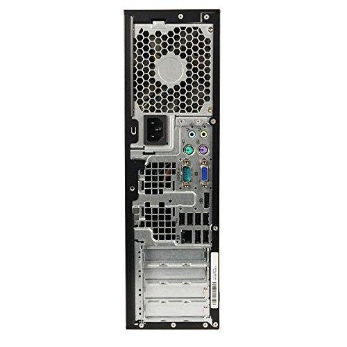 HP HP Elite Desktop Computer, Intel Core 2 Duo 2.9 GHz, 8 GB RAM, 1 TB SATA HDD, Keyboard & Mouse, WiFi, Dual 22in LCD Monitors (Brands Vary), DVD, Windows 10, (Renewed)