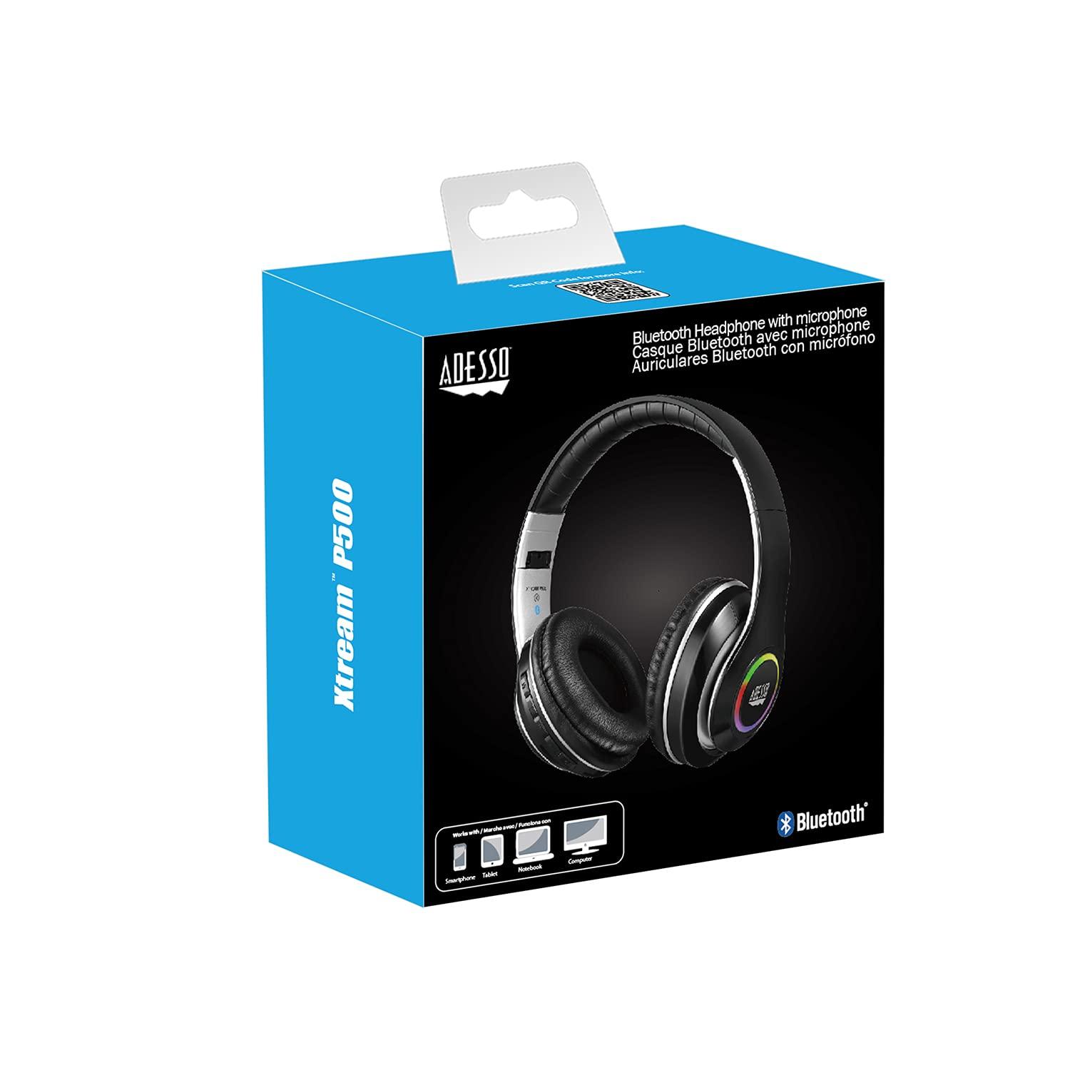 Adesso Adesso Bluetooth Headphone with Built-in Microphone Bluetooth 5.0+EDR