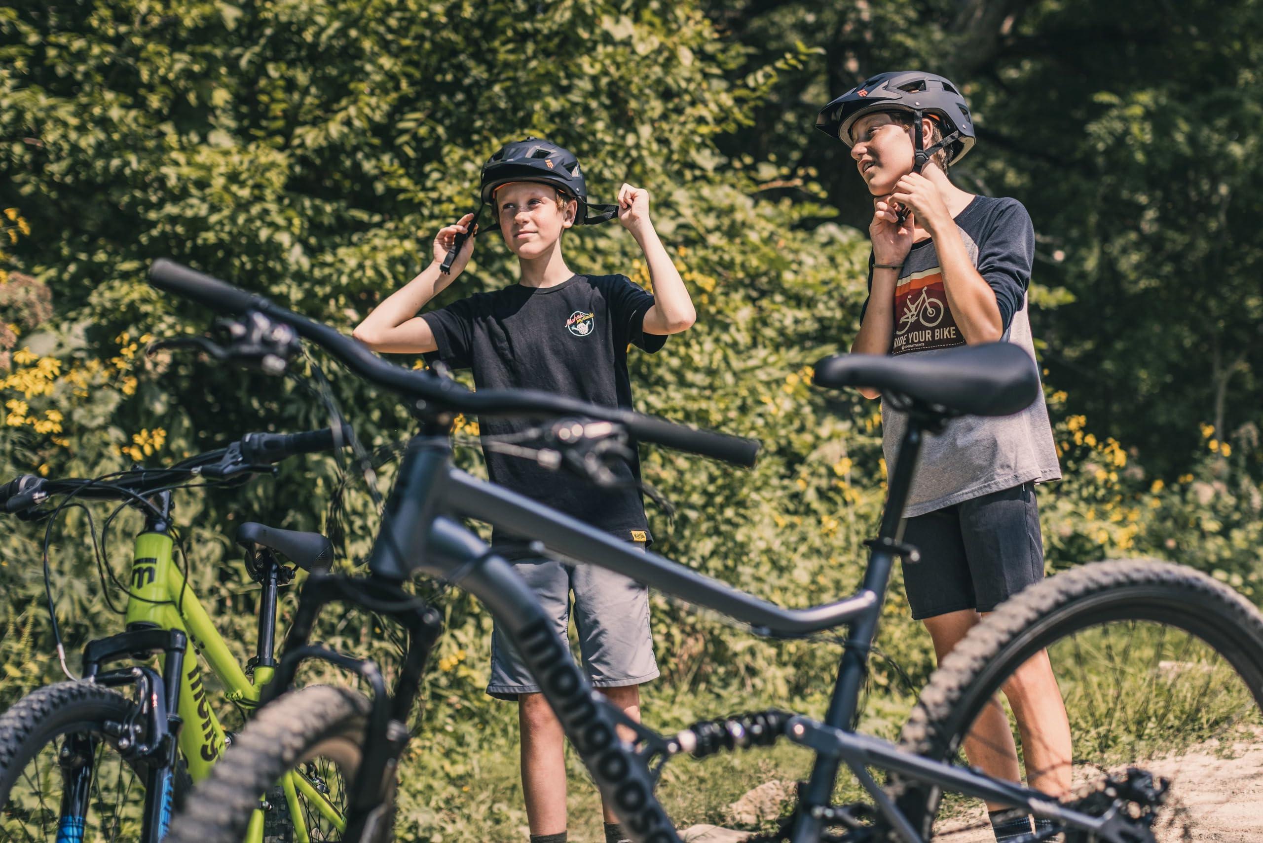 Schwinn Mongoose Capture Youth Bike Helmet, Ages 8-14, Built-in Camera Mount, Durable ABS Shell, Vents for Airflow, Adjustable Fit, Full-Range Internal Pads, Go-Pro Compatible, Helmet for Kids