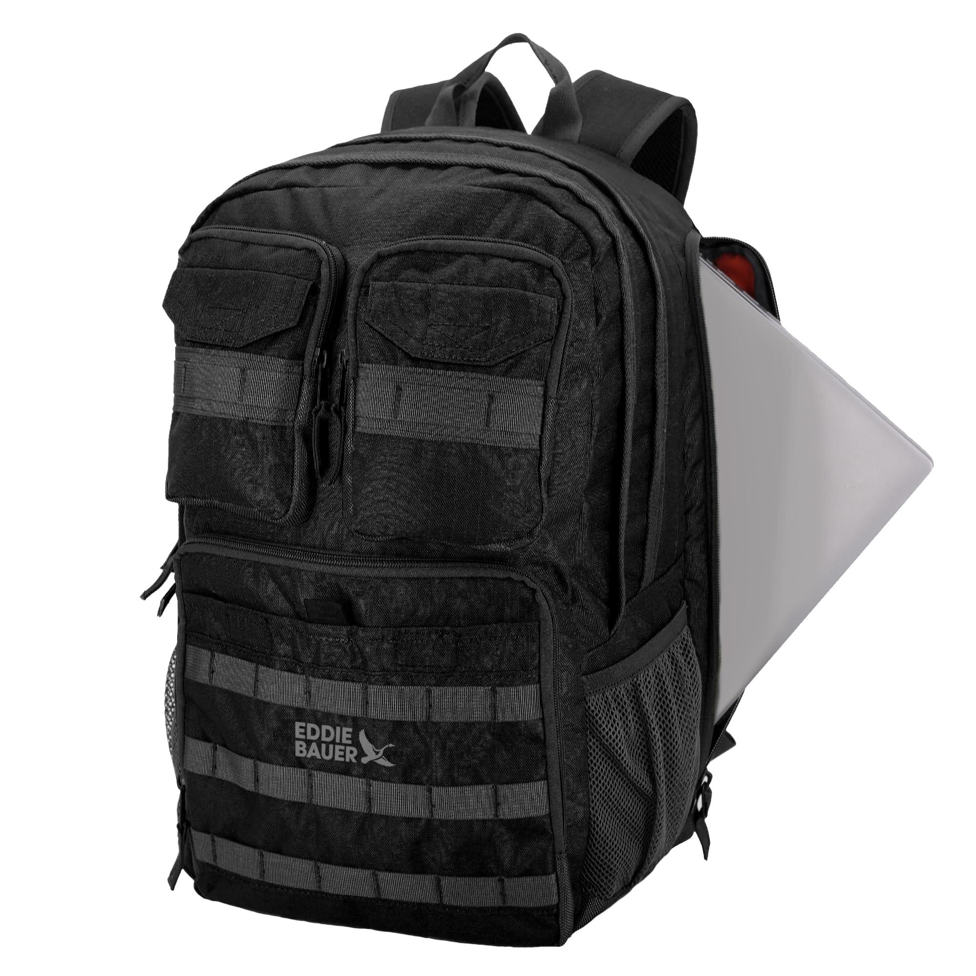 Eddie Bauer Eddie Bauer Cargo Tactical Backpack | Adventure | Heavy Duty | Outdoor | Water Resistant | 600D Polyester