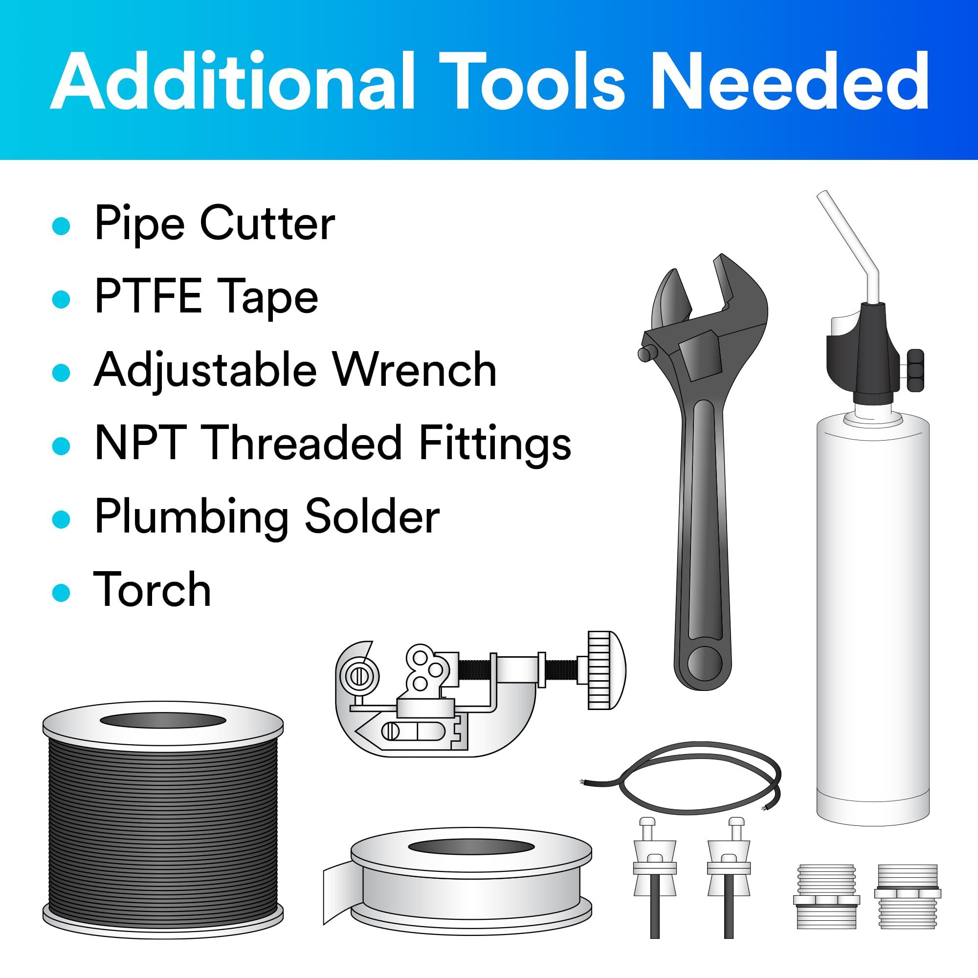 3M Aqua-Pure 3M Aqua-Pure Whole House Sanitary Quick Change Water Filter System AP904, Reduces Sediment, Chlorine Taste and Odor, and Scale, Heavy Duty