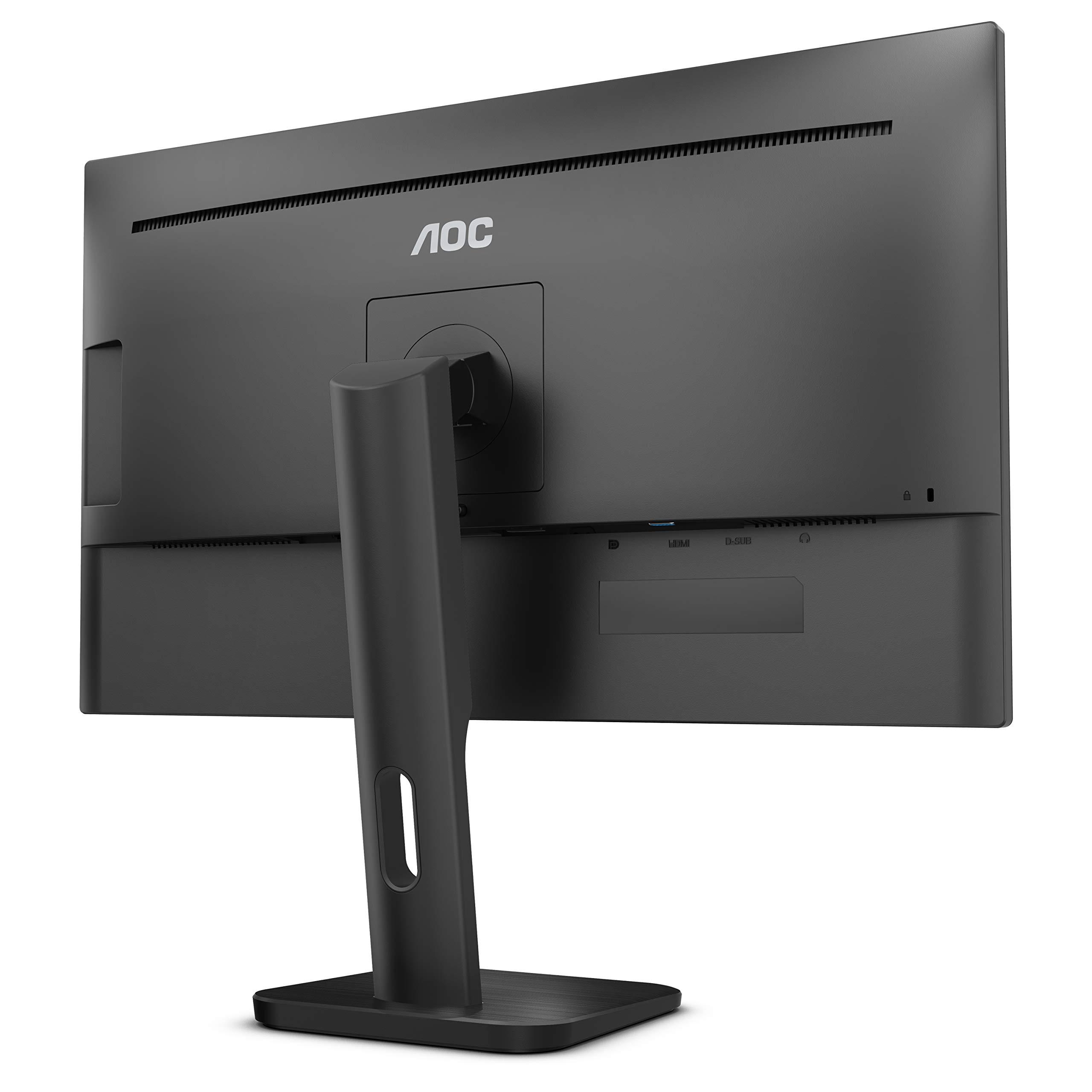 AOC Monitor 23.8" WLED IPS 24P1 1920 x 1080 Full HD Tempo di Risposta 5 ms