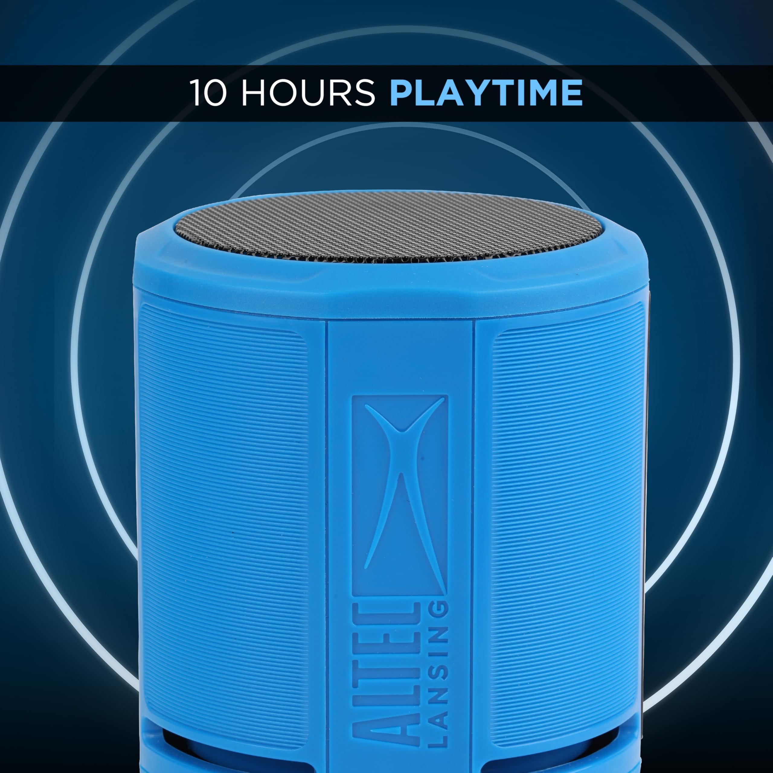 Altec Lansing Altec Lansing HydraOrbit - Waterproof Bluetooth Speaker, Lightweight & Portable Speaker for Travel & Outdoor Use, Royal Blue