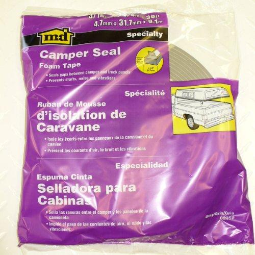 M-D Building Products M-D Building Products 2352 Camper Seal Tape, 3/16-by-1-1/4-Inch by 30 feet, Gray