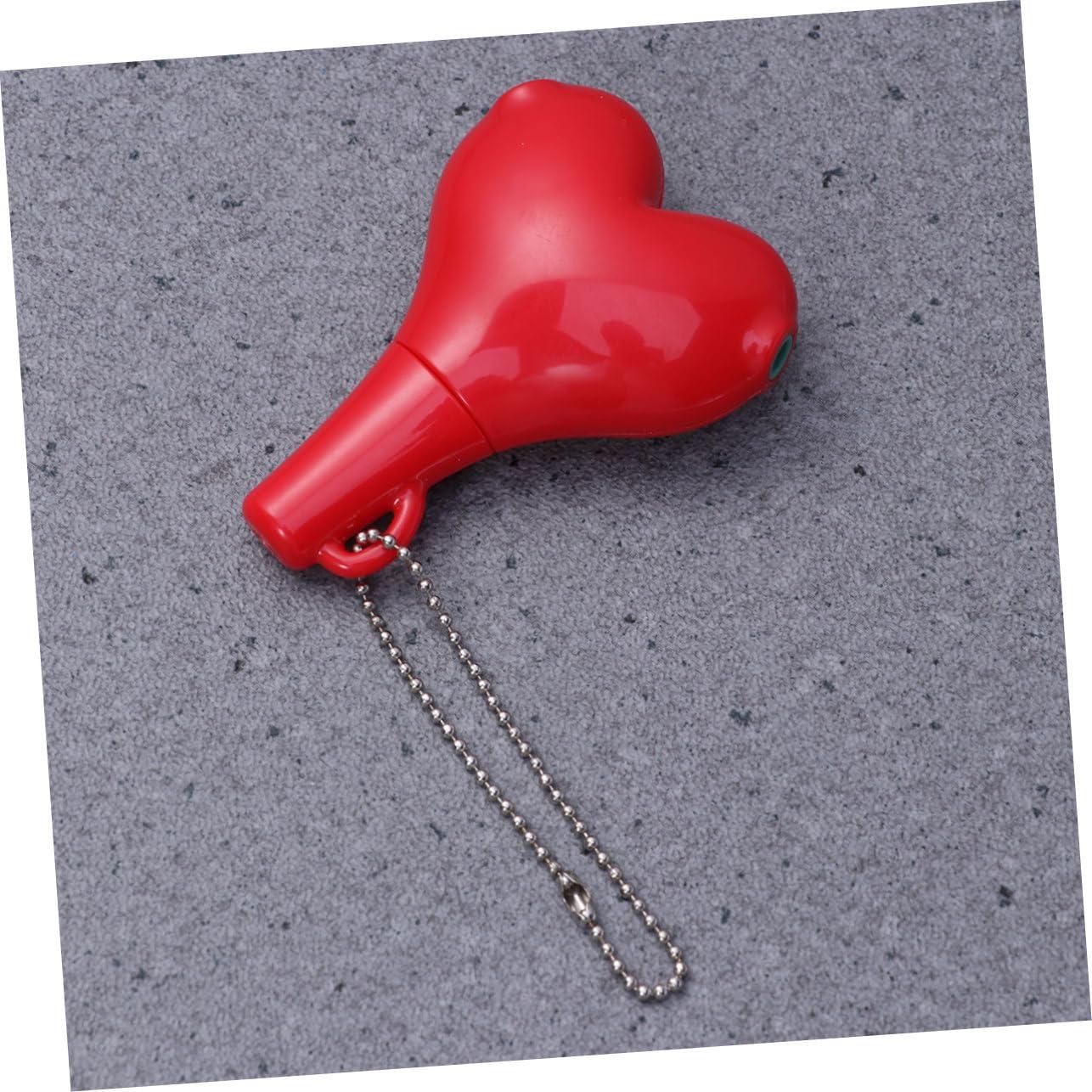 ETHZZLE ETHZZLE Heart Headphone Splitter 2-Way for Music Sharing Heart Shaped Earphone Adapter 3.5mm Jack Red