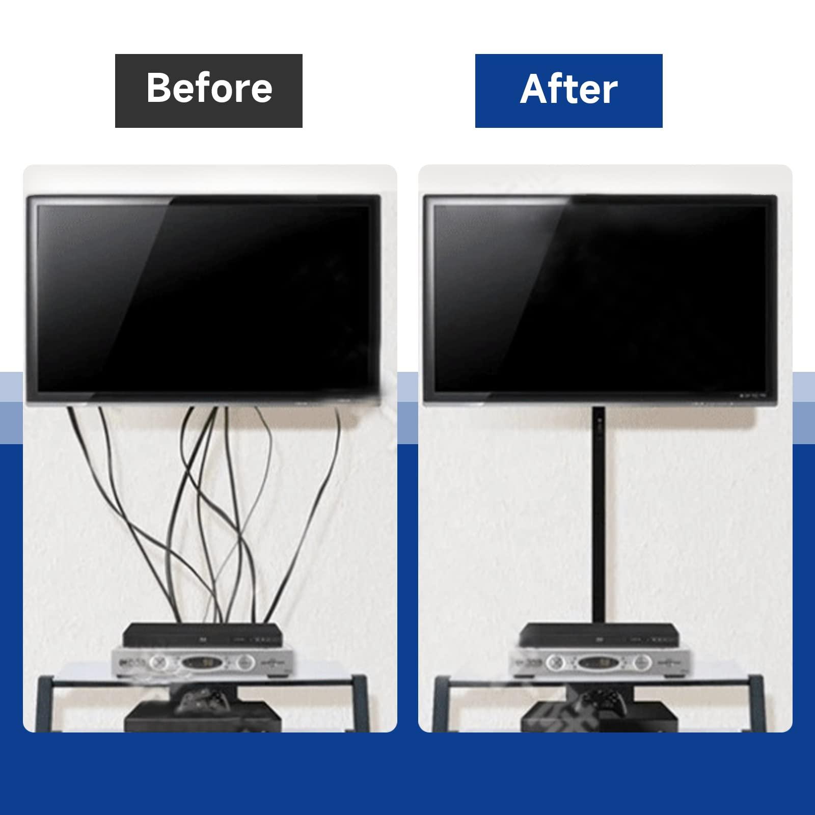 BuyUneed Braided Split Wire Loom Wrap Cable Sleeve Tube Harness Lot Sheathing Management Organize (3/8"-28ft)