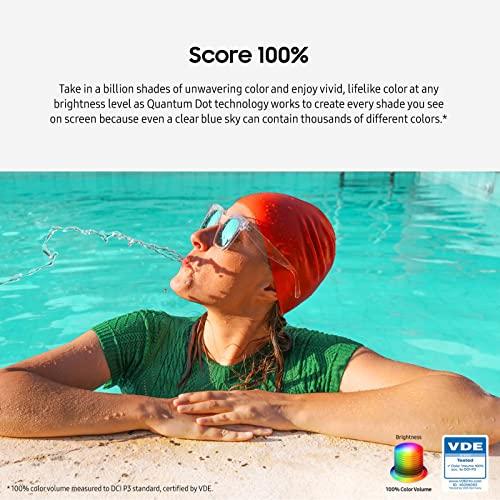 SAMSUNG SAMSUNG 65-Inch Class QLED 4K Q60C Series Quantum HDR, Dual LED, Object Tracking Sound Lite, Q-Symphony, Motion Xcelerator, Gaming Hub, Smart TV with Alexa Built-in (QN65Q60C, 2023 Model),Titan Gray