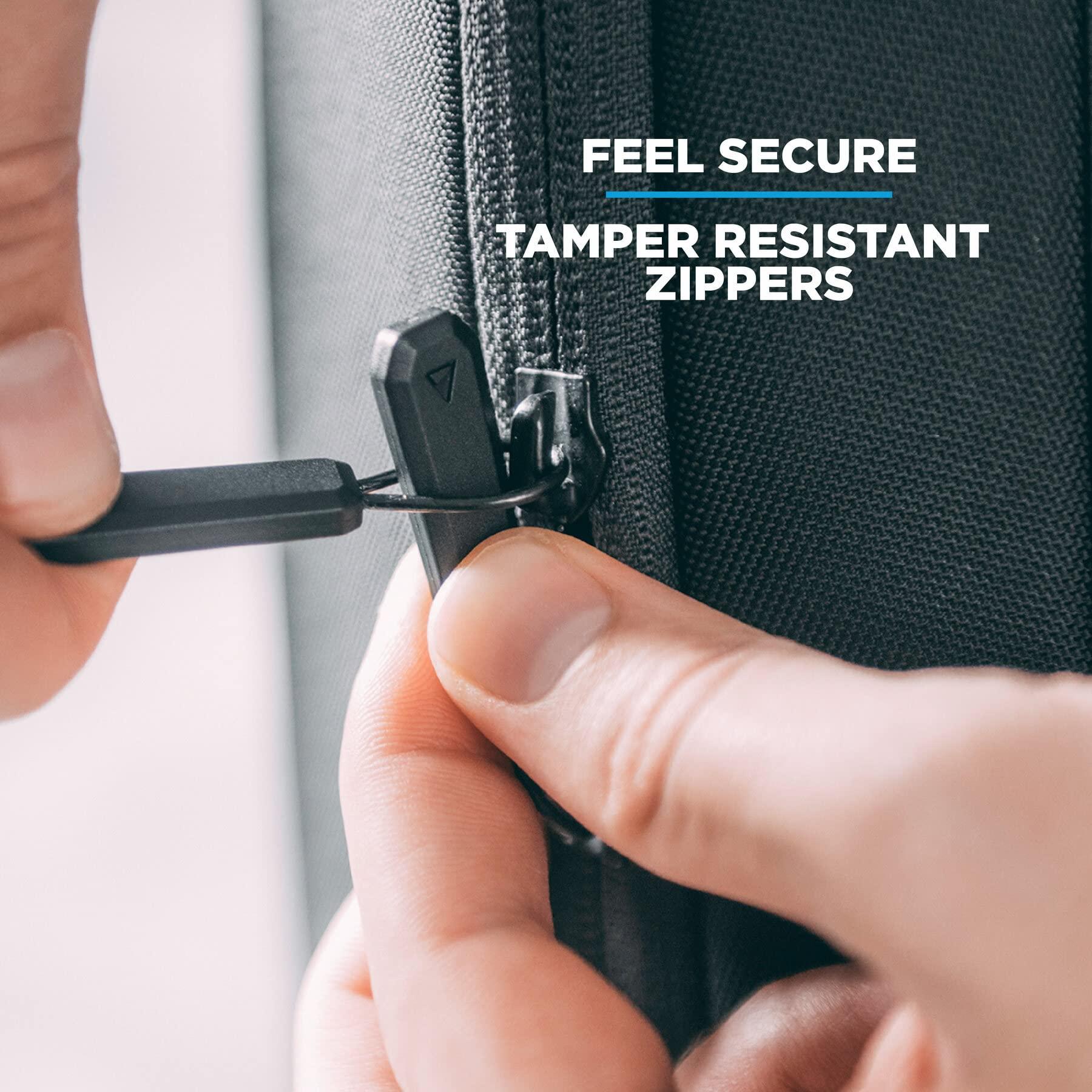 NOMATIC NOMATIC Navigator Travel Backpack - 32L Backpack with Laptop Compartment and 9L Built-In Expansion - Anti-Theft Carry-On Backpack for Travel - Water Resistant Travel Pack (Black)