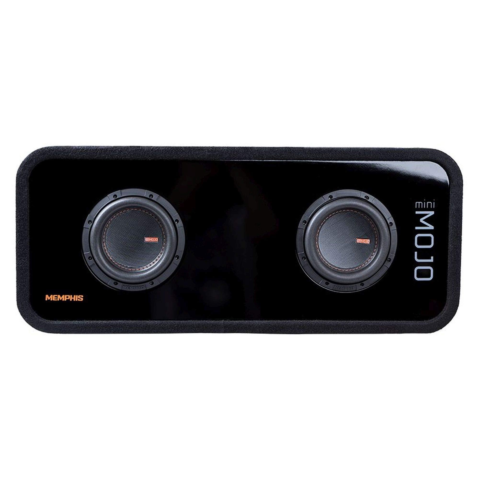 Helmet Memphis Audio MJME6D1 Dual 6.5 inch Loaded Subwoofer Enclosure