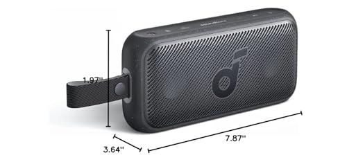 Soundcore Soundcore Motion 300 by Anker, Bluetooth Speaker, Wireless Hi-Res Portable Speaker, IPX7 Waterproof, BassUp, Bluetooth 5.3, 30W Stereo Sound, 13H Playtime for Home, Shower, Outdoor, and Travel