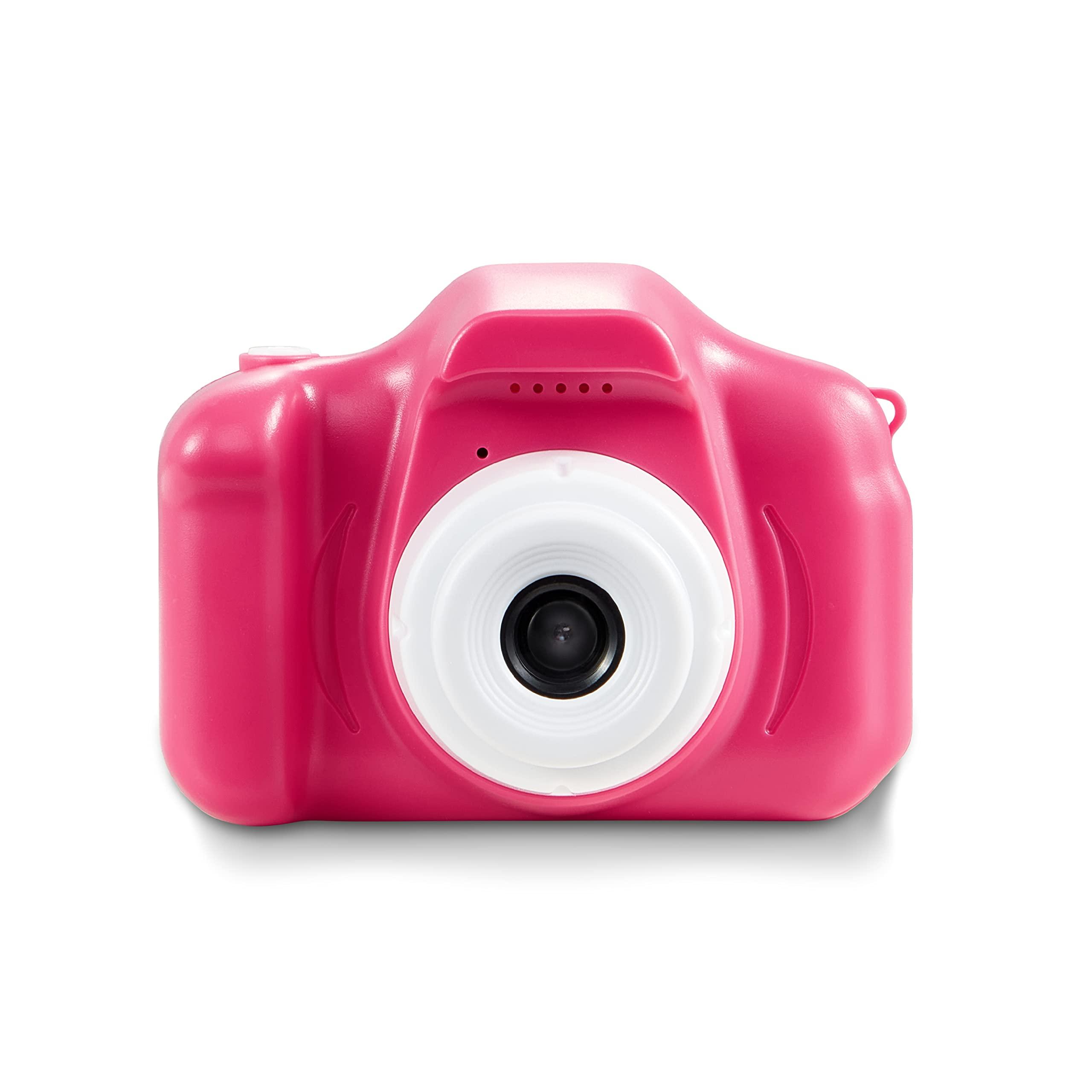 Vivitar Vivitar Kidzcam Camera - Christmas, Birthday Gifts for Boys and Girls, 12 MP HD Camera and Digital Video Recording, Kids Digital Camera Toys for Kids 5 and Up Pink